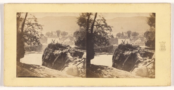 Unknown, [Vue prise au bourg de Sirot (Jura)]