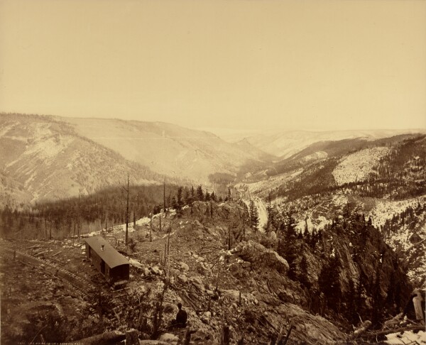 William Henry Jackson, Los Pinos Valley, Looking East