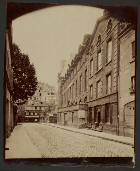 Eugène Atget, [Rue de l'Abbaye, 6°]