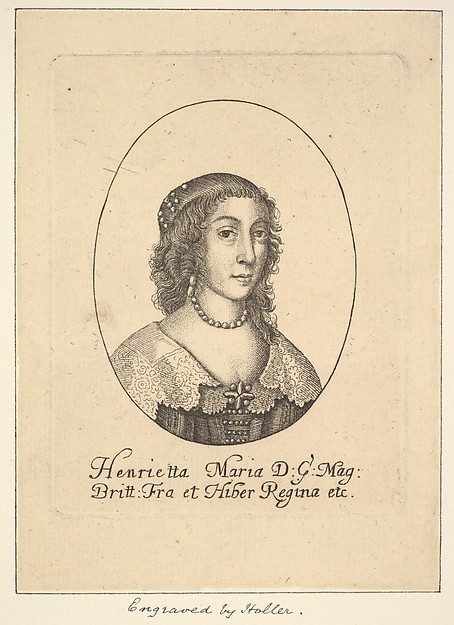 Wenceslaus Hollar, Henrietta Maria