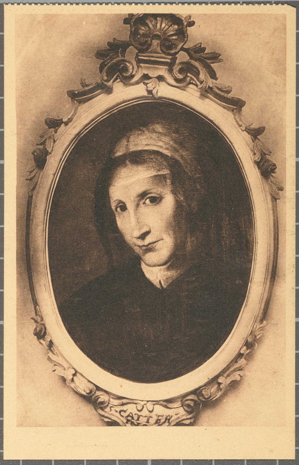 Desconegut, S. CATERINA - GENOVA S. Catalina-Terciaria Franciscana (Sacristia de la Iglesia)