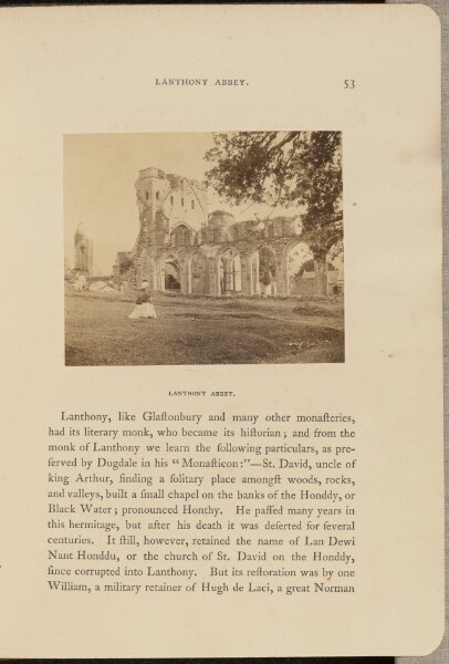 Francis Bedford, Lanthony Abbey