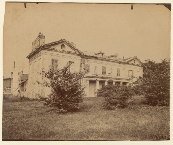 Eugène Atget, La Folie le prêtre de Neubourg