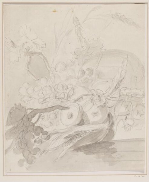 Unknown, recto: Autumn Still-life