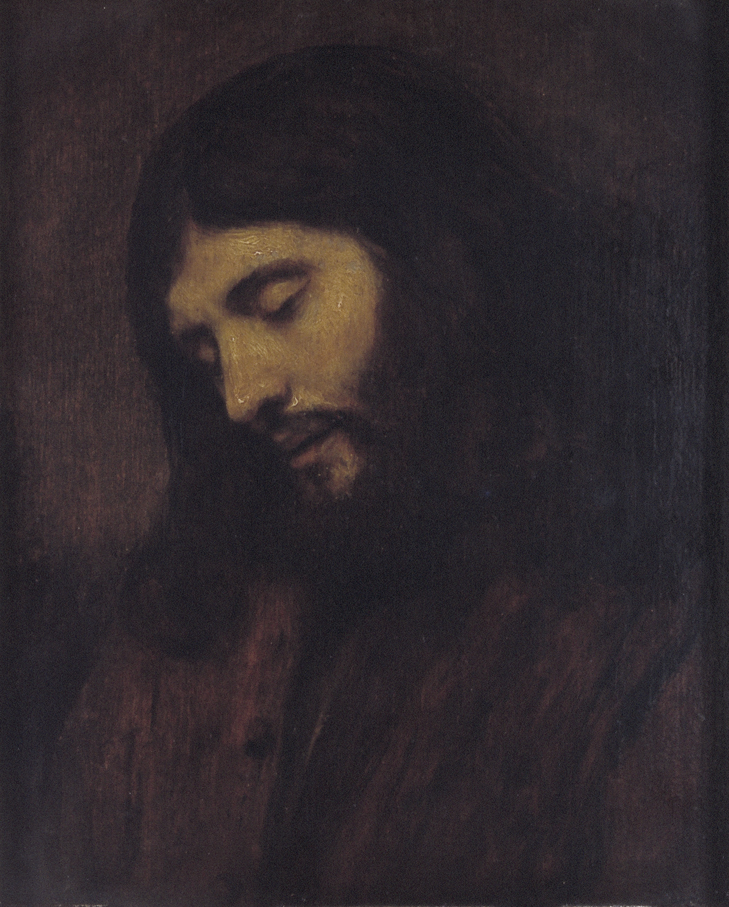 Rembrandt, Head of Christ
