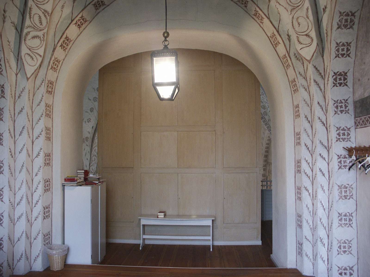 Johan Dellbeck, Lime painting in Lena church, Lena parish, Uppland 2004