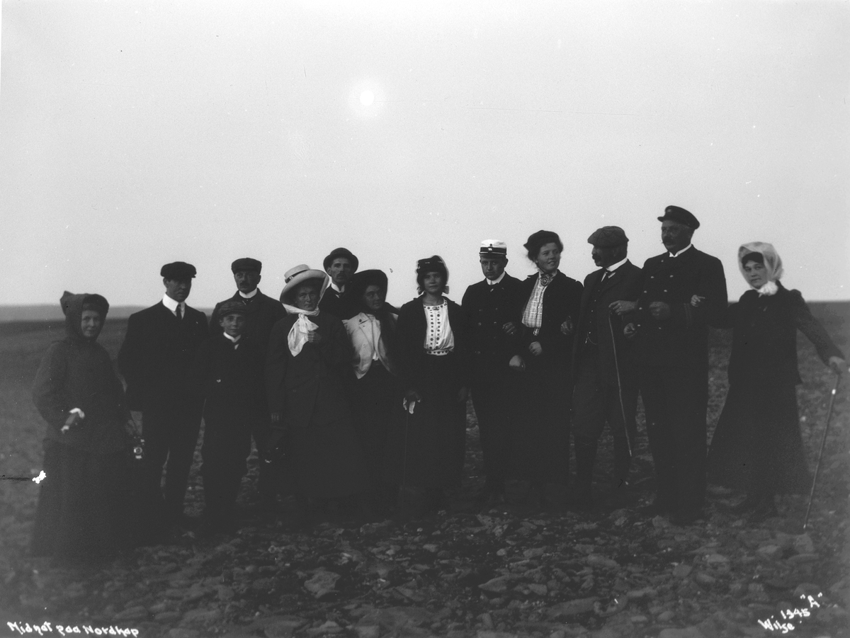 Anders Beer Wilse, Konv: Gruppe norske på Nordkapp