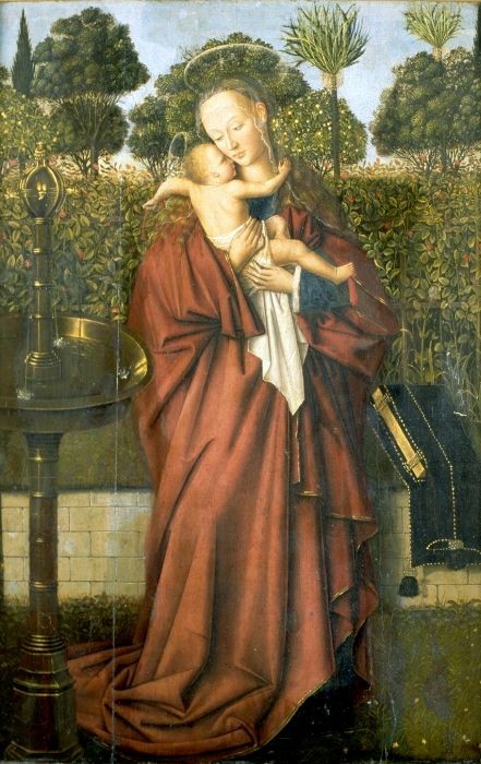 Jan van Eyck, Virgin at the fountain