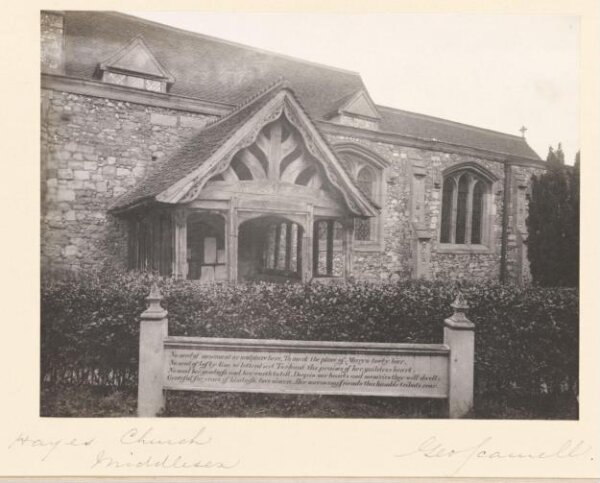 Scamell, George (Mr), National Photographic Record and Survey