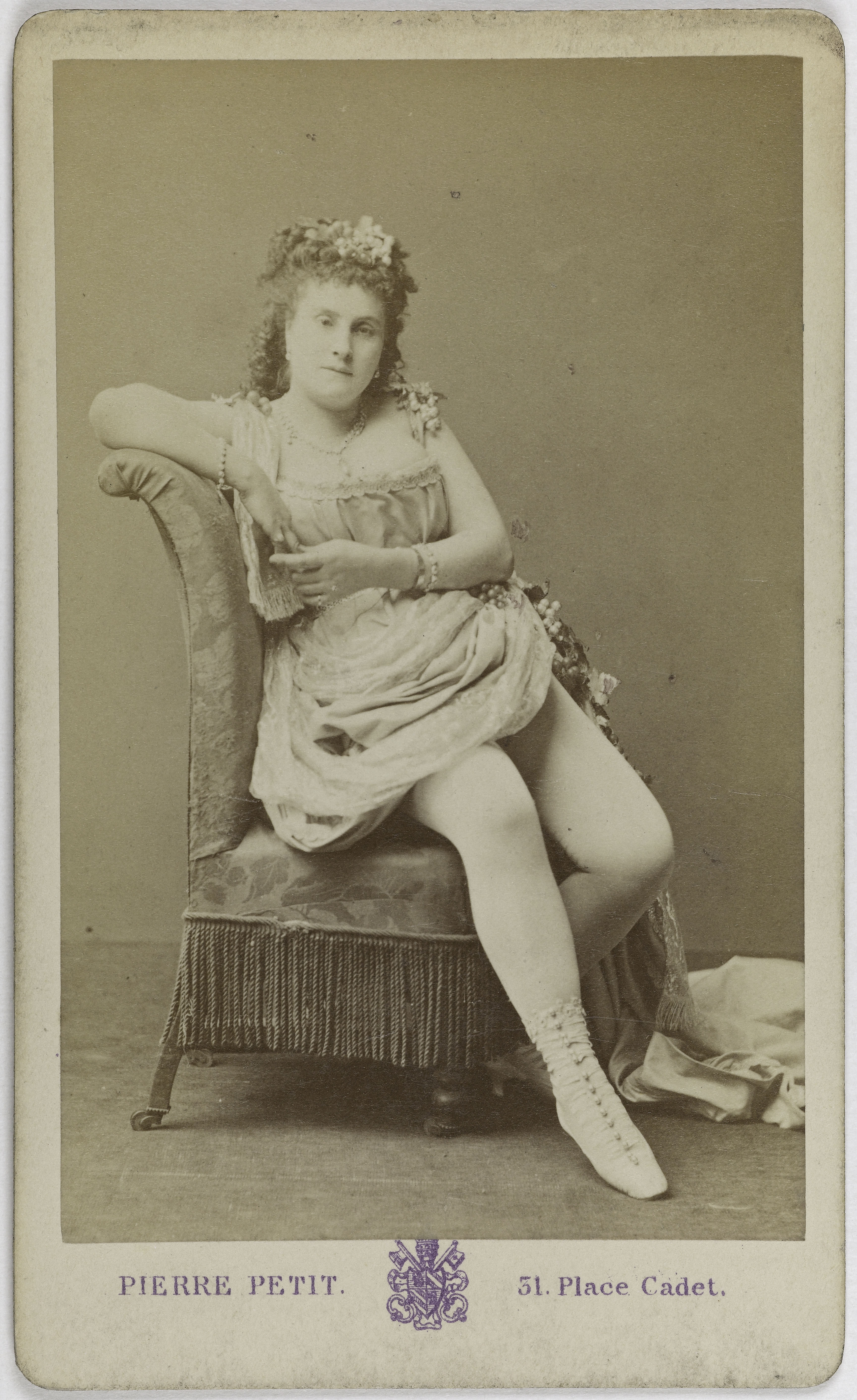 Pierre Petit, Portrait de Prat, (actrice)
