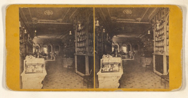 John B. Heywood, Interior of Apothecary's Store. [Boston, Mass.]