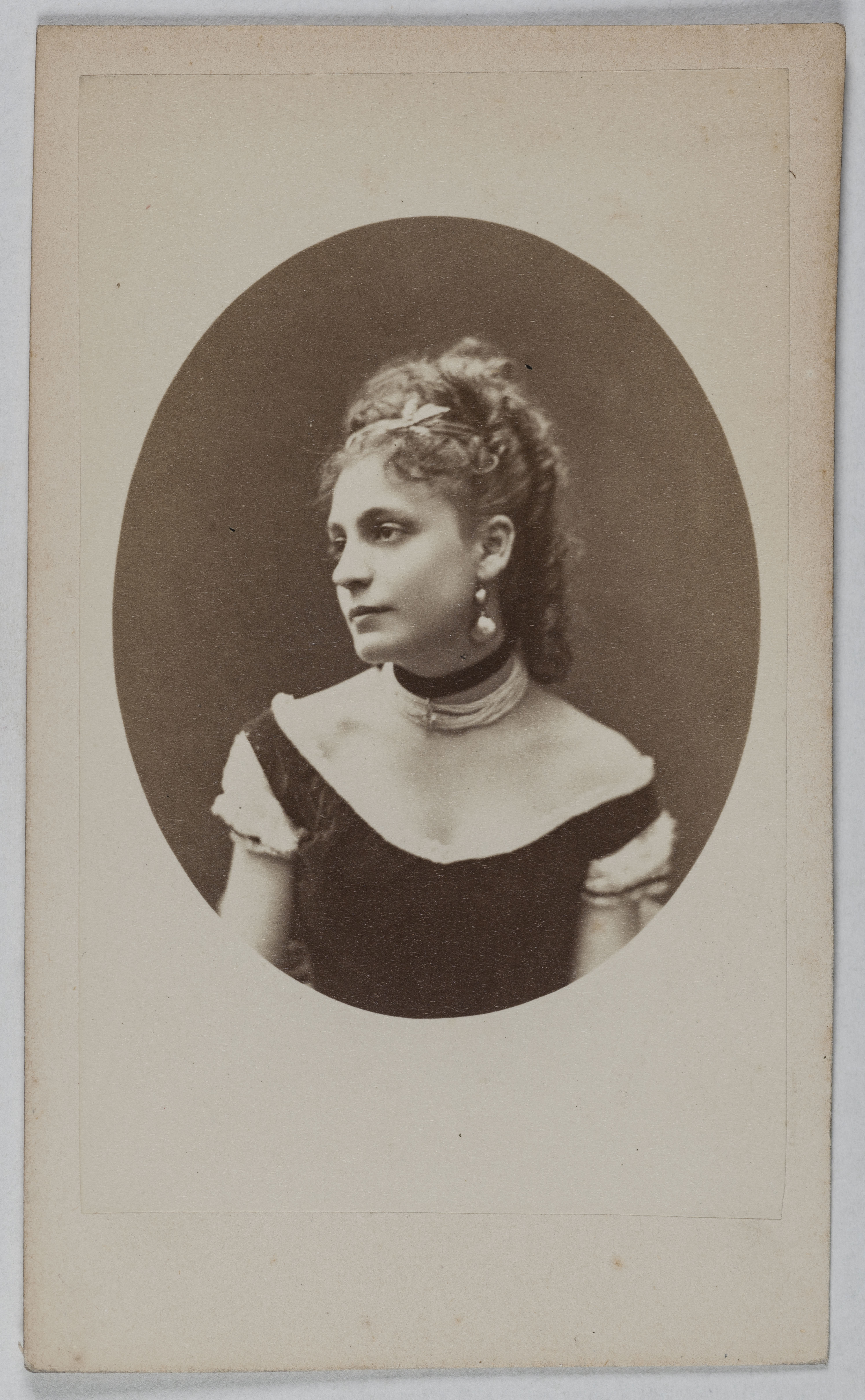 Anonyme, Portrait de M. Gardes (ainée), (actrice au théâtre de la Gaîté)