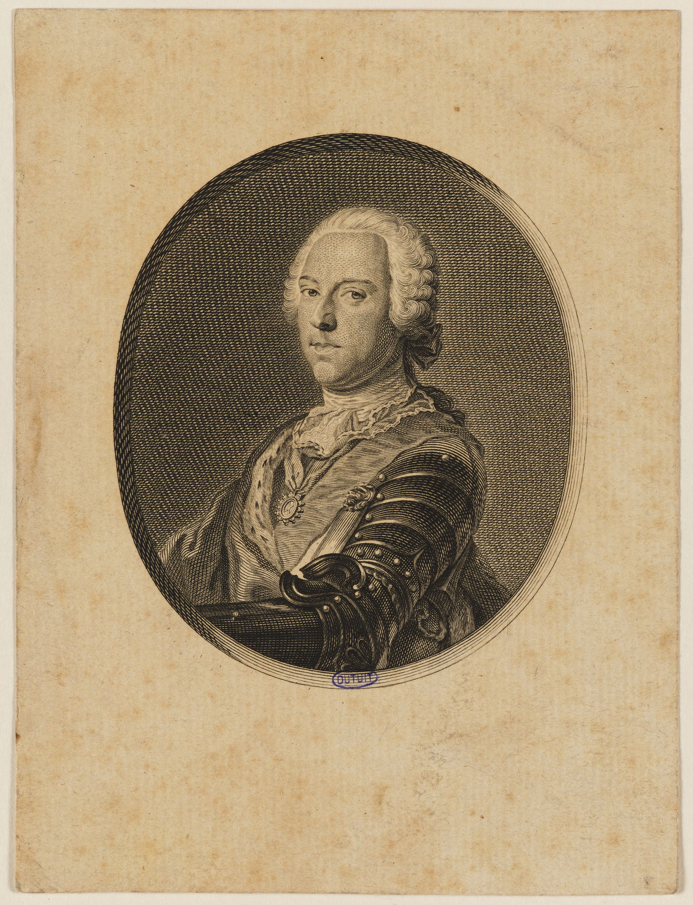 Anonyme, Portrait de Charles Edward Stuart, d'après La Tour