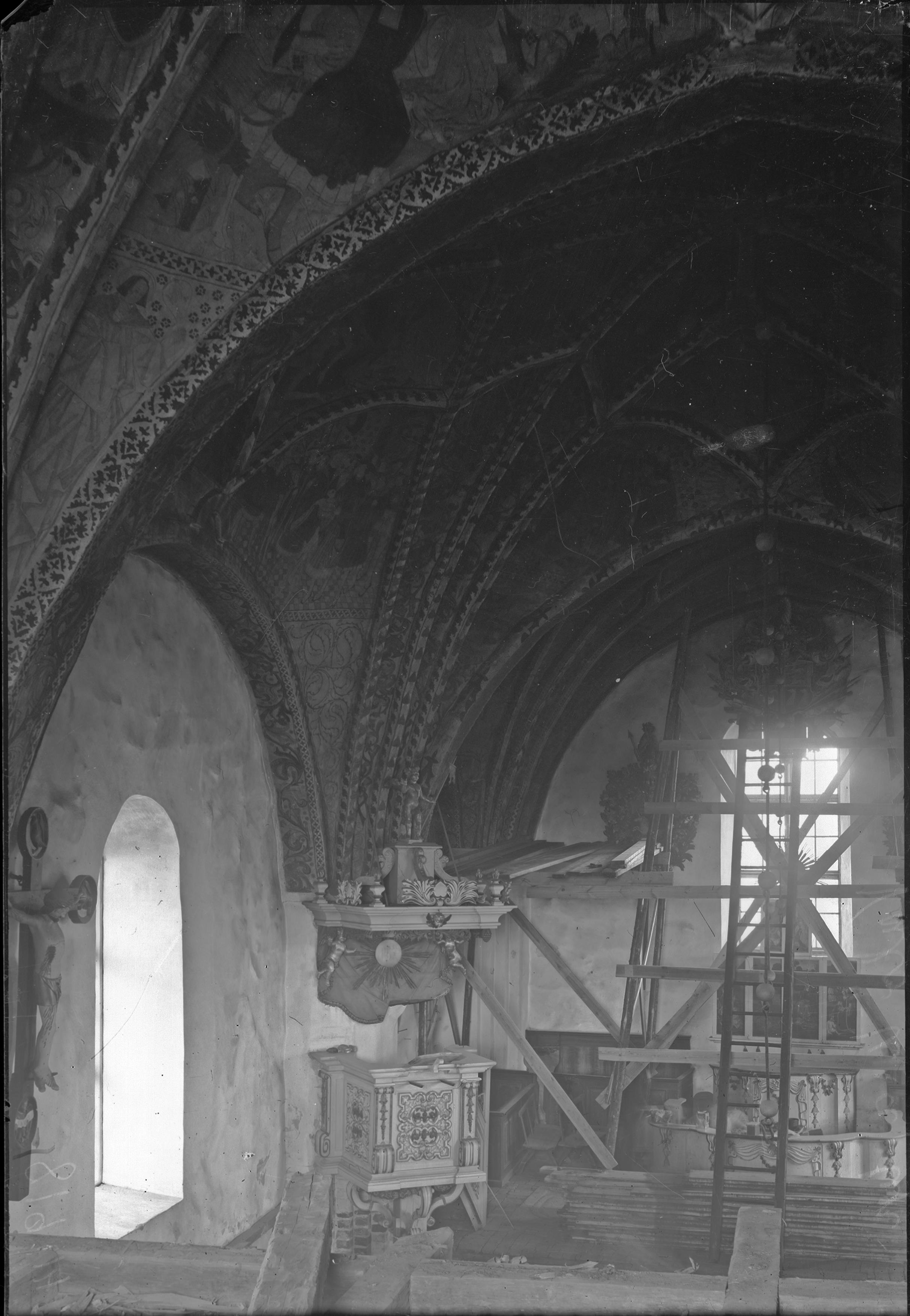 Alfred Nilson, Valö kyrka