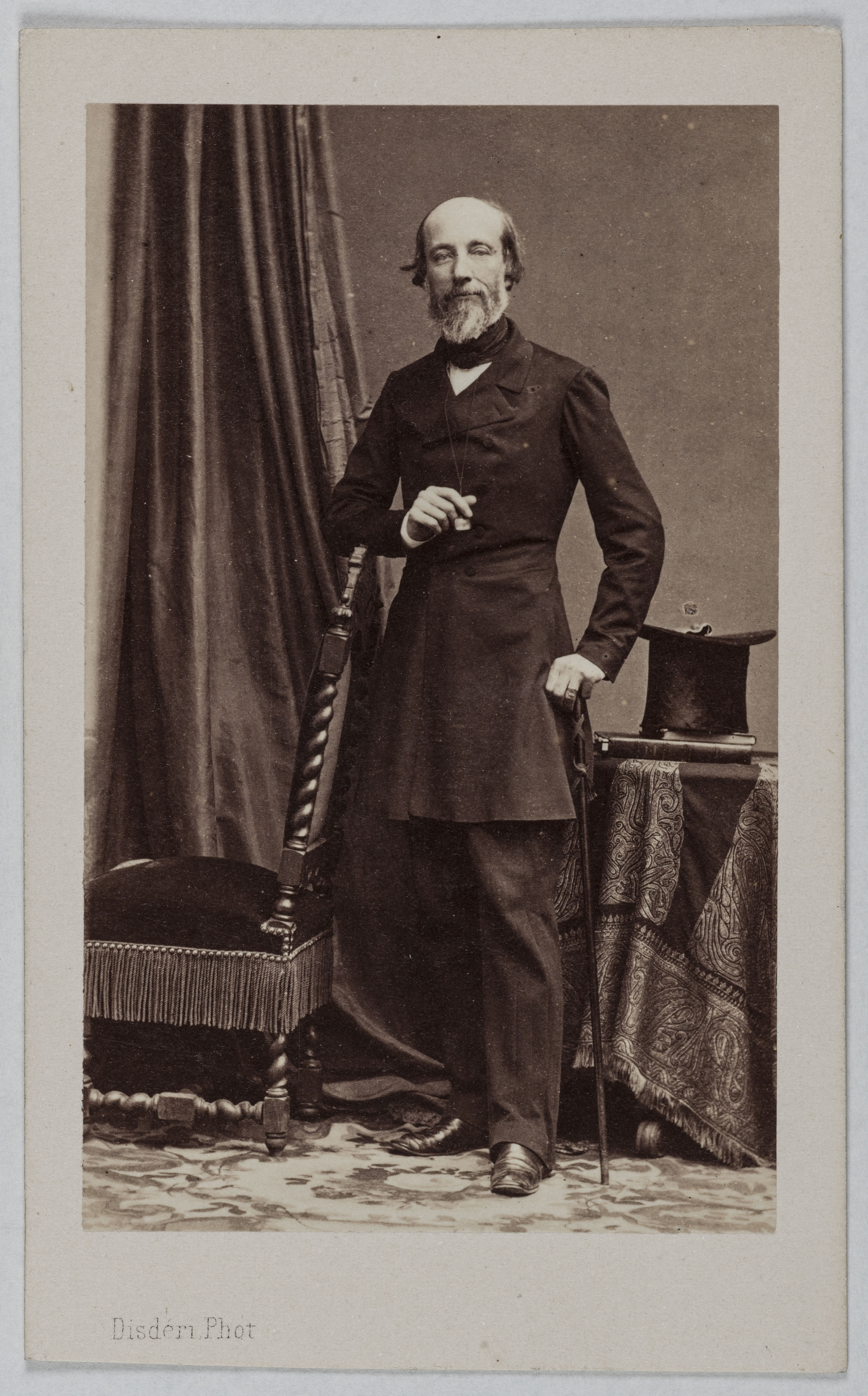 André-Adolphe-Eugène Disdéri, Portrait d'Alfred-Frédéric-Pierre de Falloux (1811-1886), homme politique