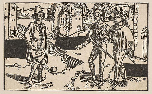 Albrecht Dürer, Andria, from "The Comedie of Terence", 19th century reprint