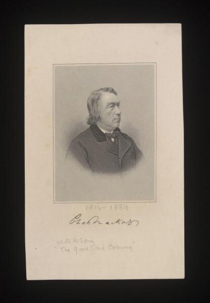 Unknown, Portrait of Charles Mackay
