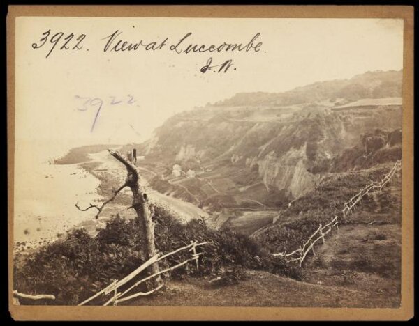 Francis Frith, View at Luccombe.  I.W.