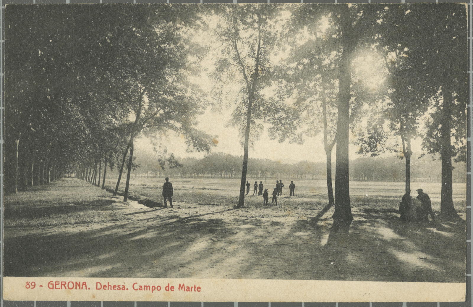 Desconegut, 89-Gerona. Dehesa. Campo de Marte