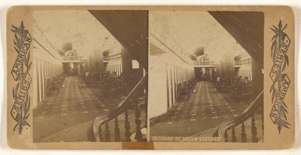 Unknown, Interior of Sound Steamer.