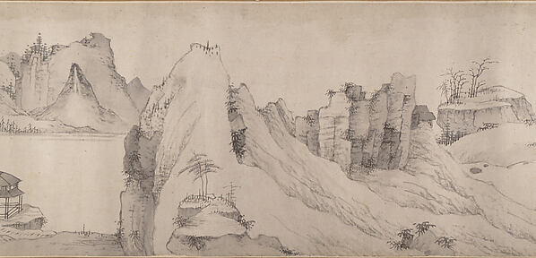 Unidentified artist, River Scene in Winter