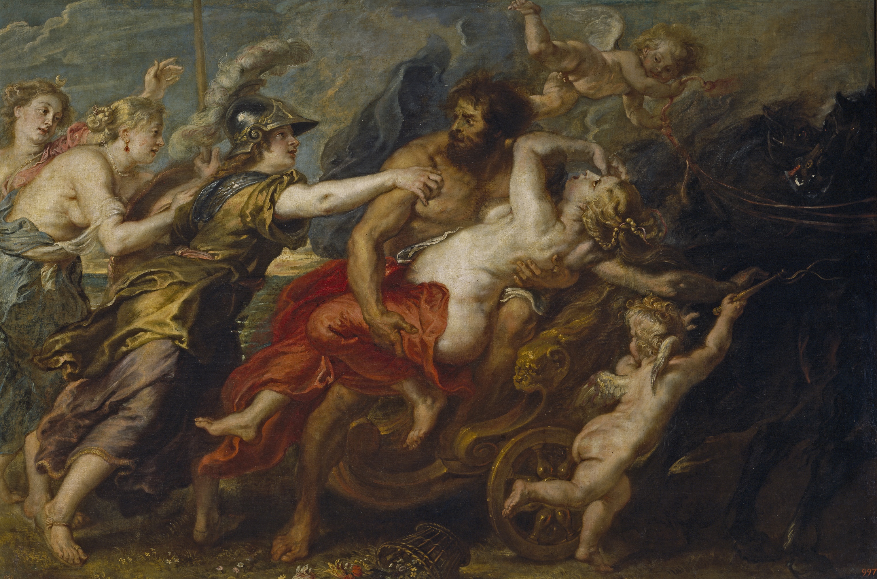 Peter Paul Rubens, The Rape of Proserpine