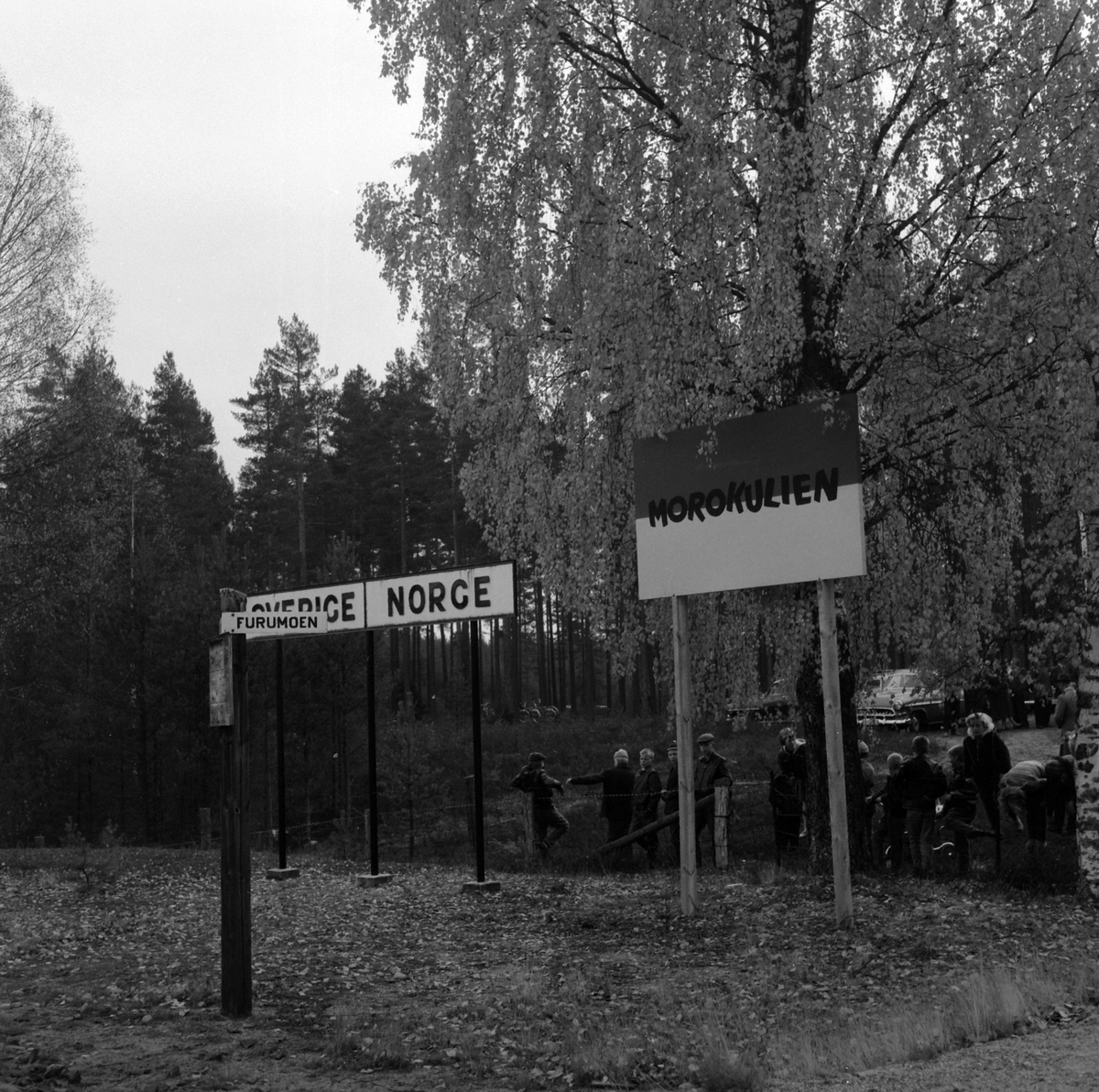 Adolf Skjegstad, Grenseovergangen Norge Sverige, Morokulien, Morokulien-festdag.
