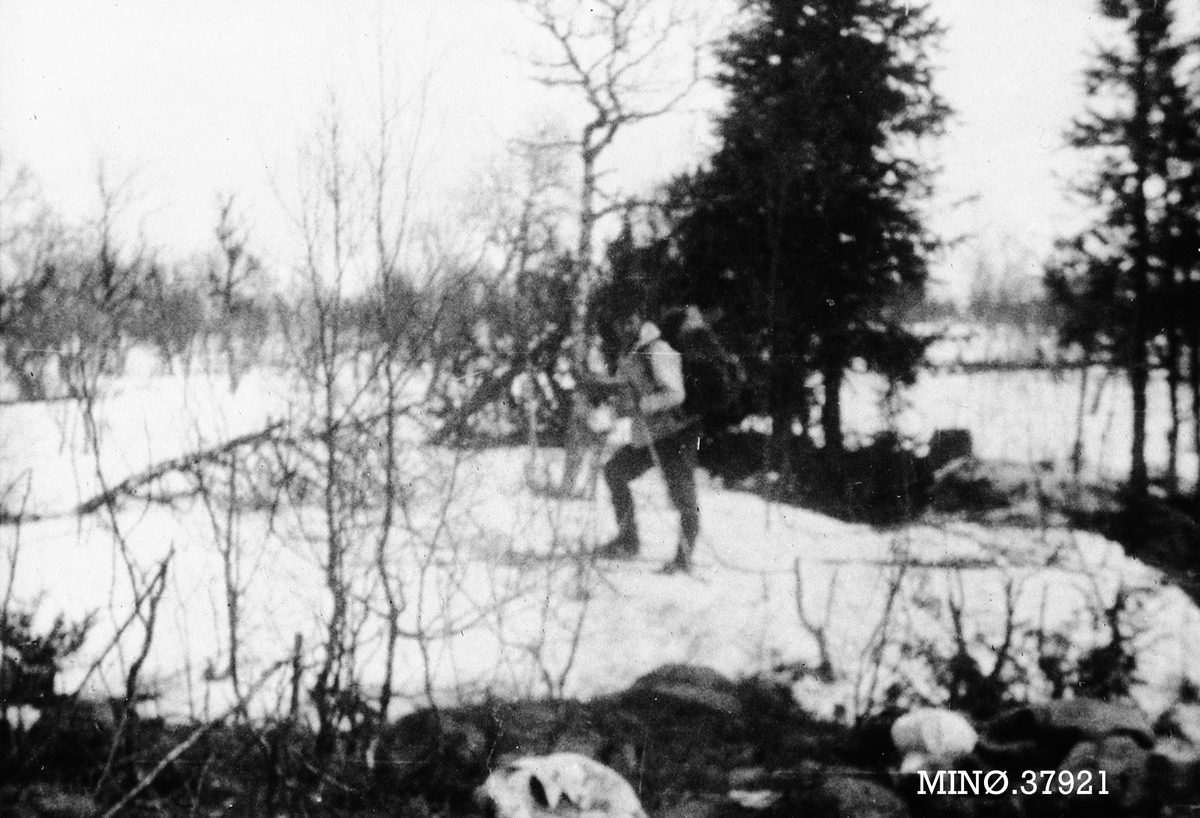 Oddvar Dobloug, Mann på ski
