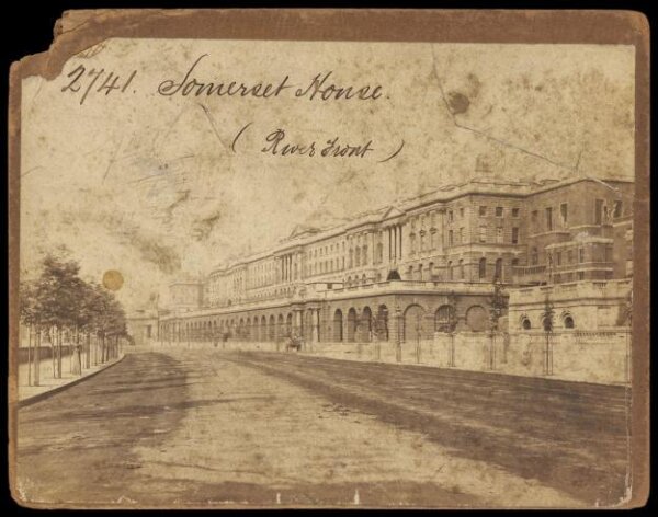 Francis Frith, Somerset House (River Front)