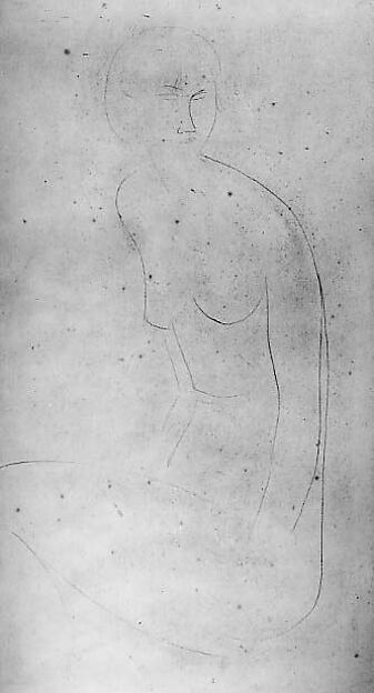 Amedeo Modigliani, Seated Nude