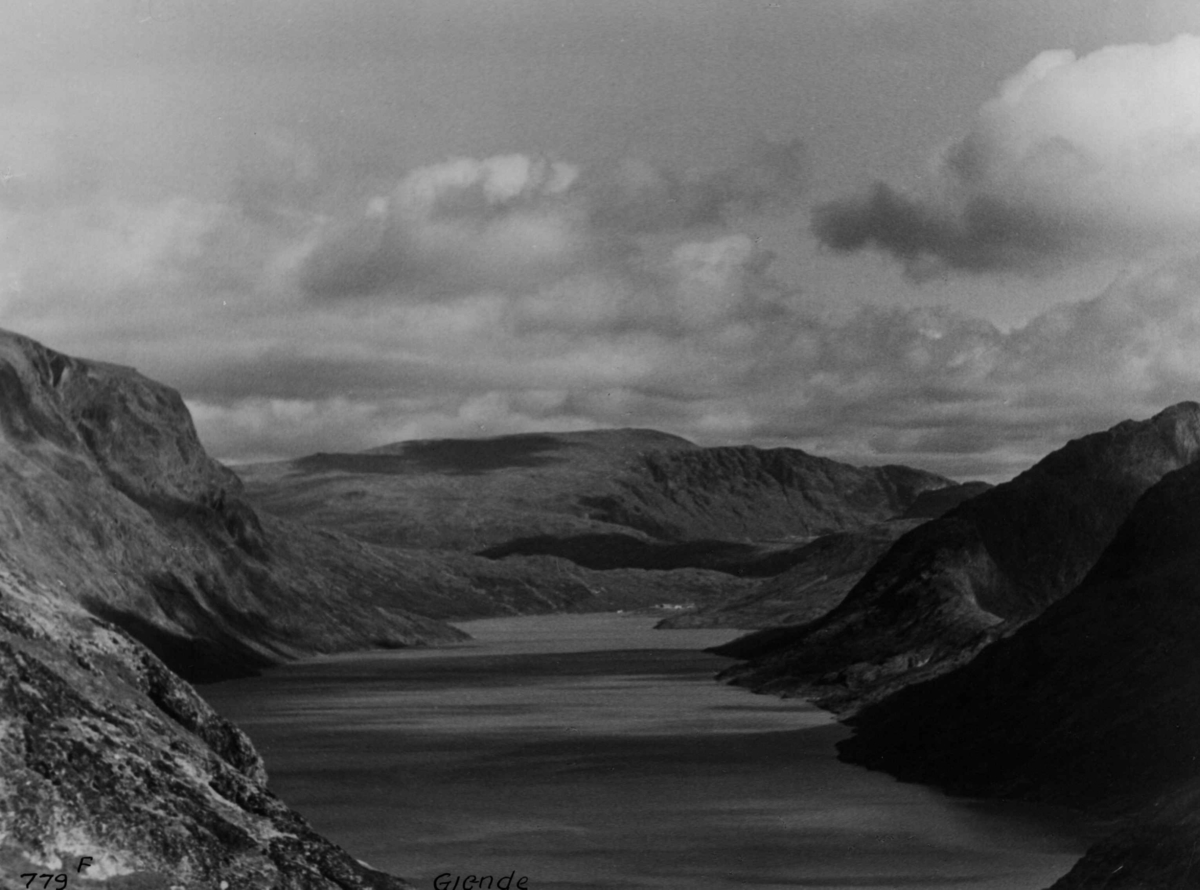 Anders Beer Wilse, Gjende, Jotunheimen, Landskap