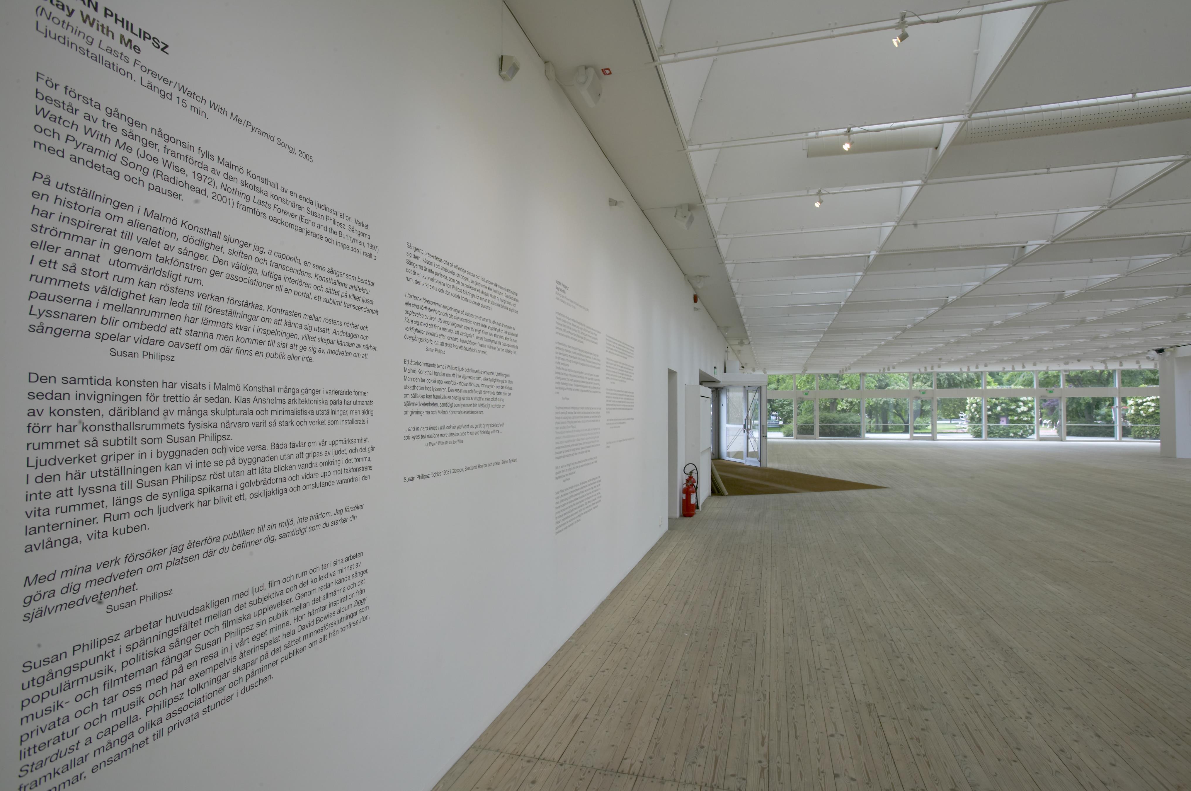 Bengt A Lundberg, Malmö konsthall