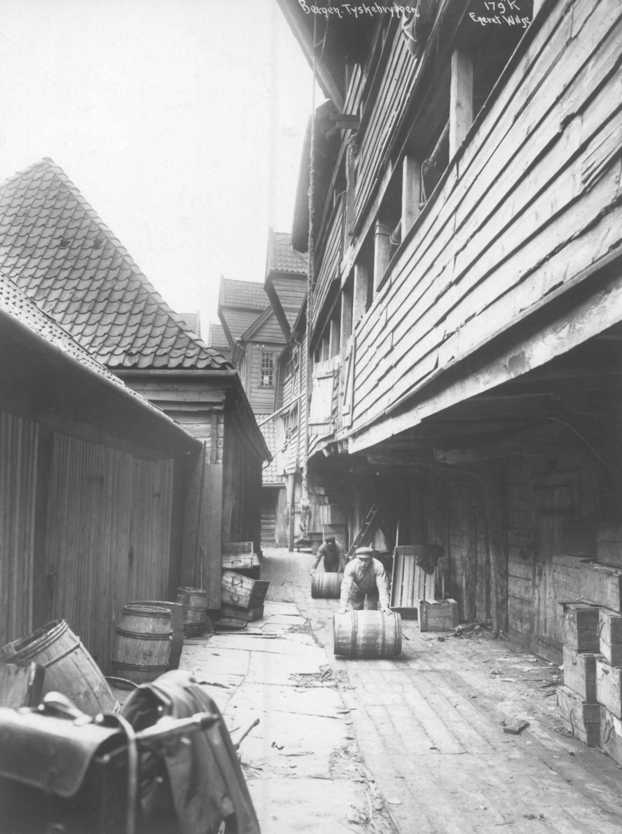 Anders Beer Wilse, Topografi, Tyskebryggen