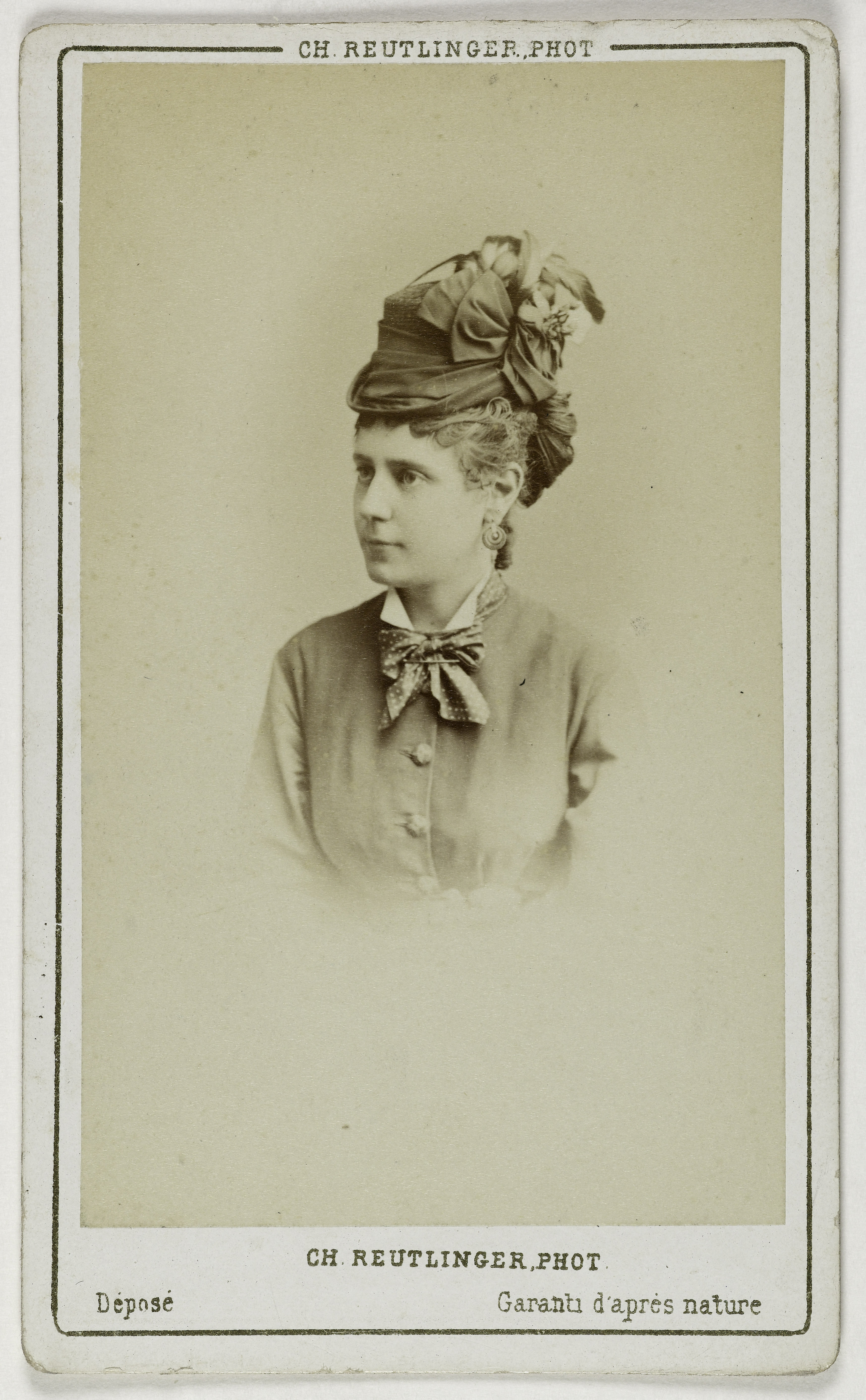 Charles Reutlinger, Portrait de Girard (actrice)