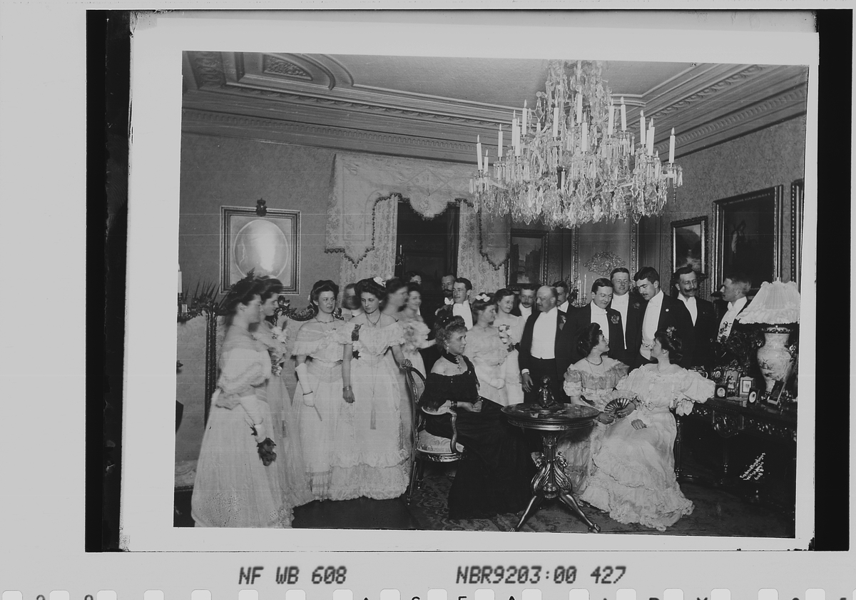 Anders Beer Wilse, Prot: Selskab hos kammerherrinde Faye Prins Gustav Adolf