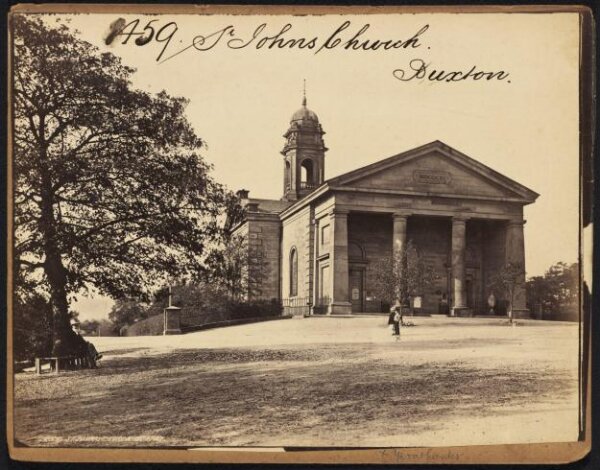 Francis Frith, St. John's Church.  Buxton