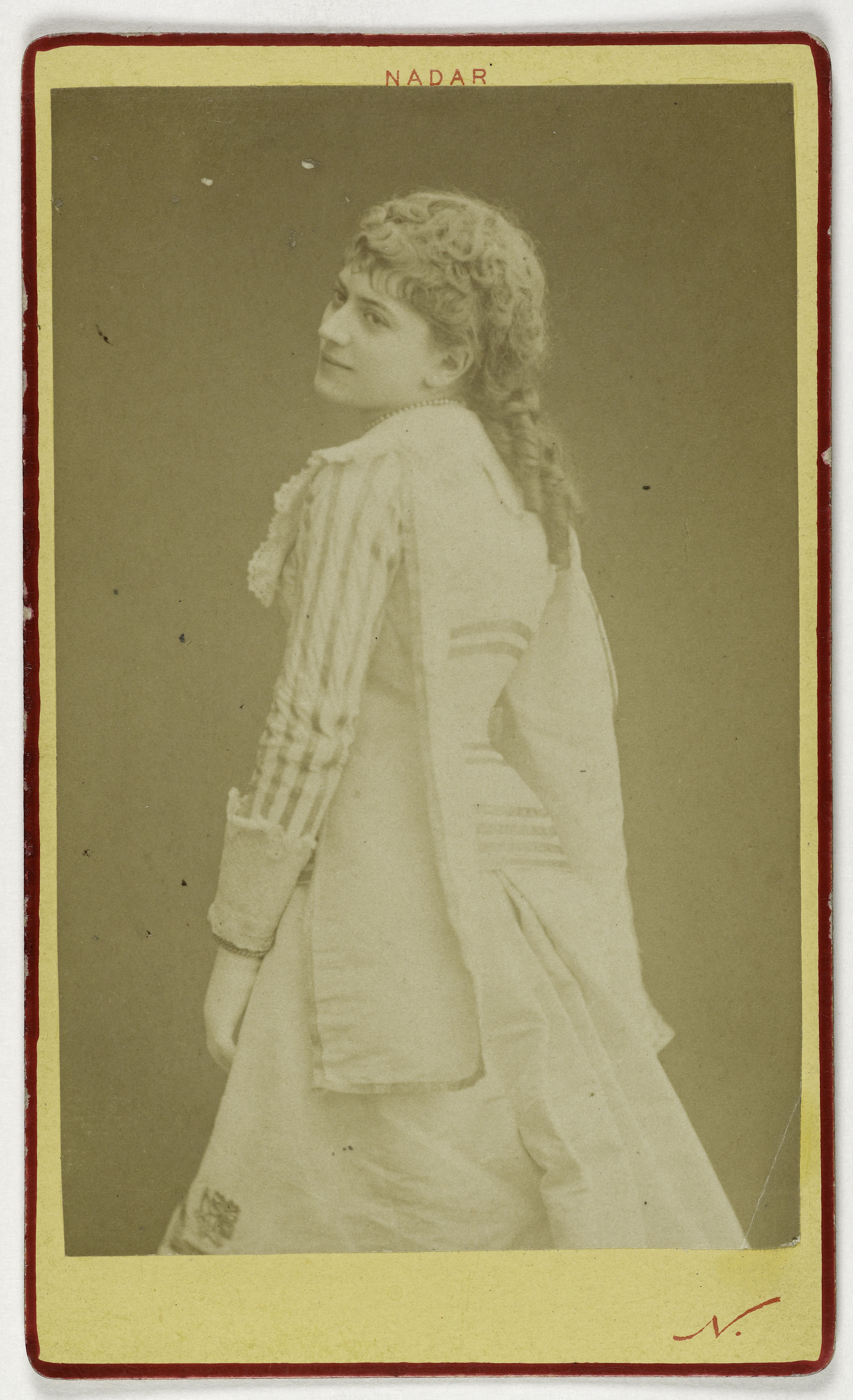 Atelier Nadar, Portrait de Jane Hading, (Jeanne-Alfrédine Tréfouret, 1859-1941), actrice