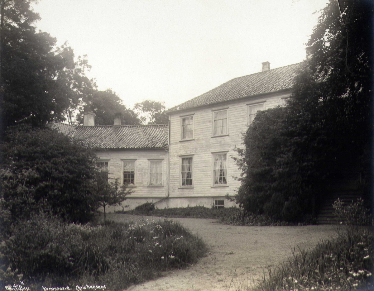 Anders Beer Wilse, Hovedhus, Kongsgård i Kristiansand, Vest-Agder.