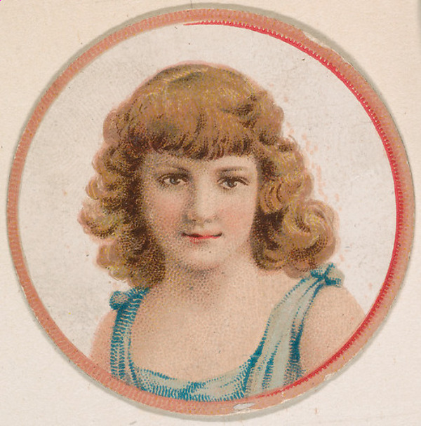 Kinney Brothers Tobacco Company, Portrait of woman, from the Novelties series (N228, Type 2) issued by Kinney Bros.