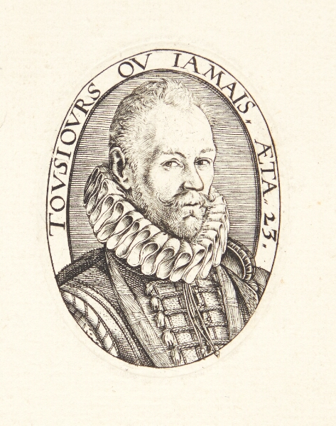 Hendrick Goltzius, Portræt af Arnout van Beresteyn