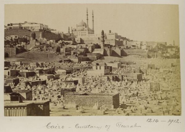 Unknown, The Cemetery of Bab al-Wazir next to the Citadel, Cairo