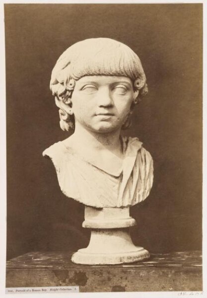 Fenton, Roger, Portrait of a Roman Boy