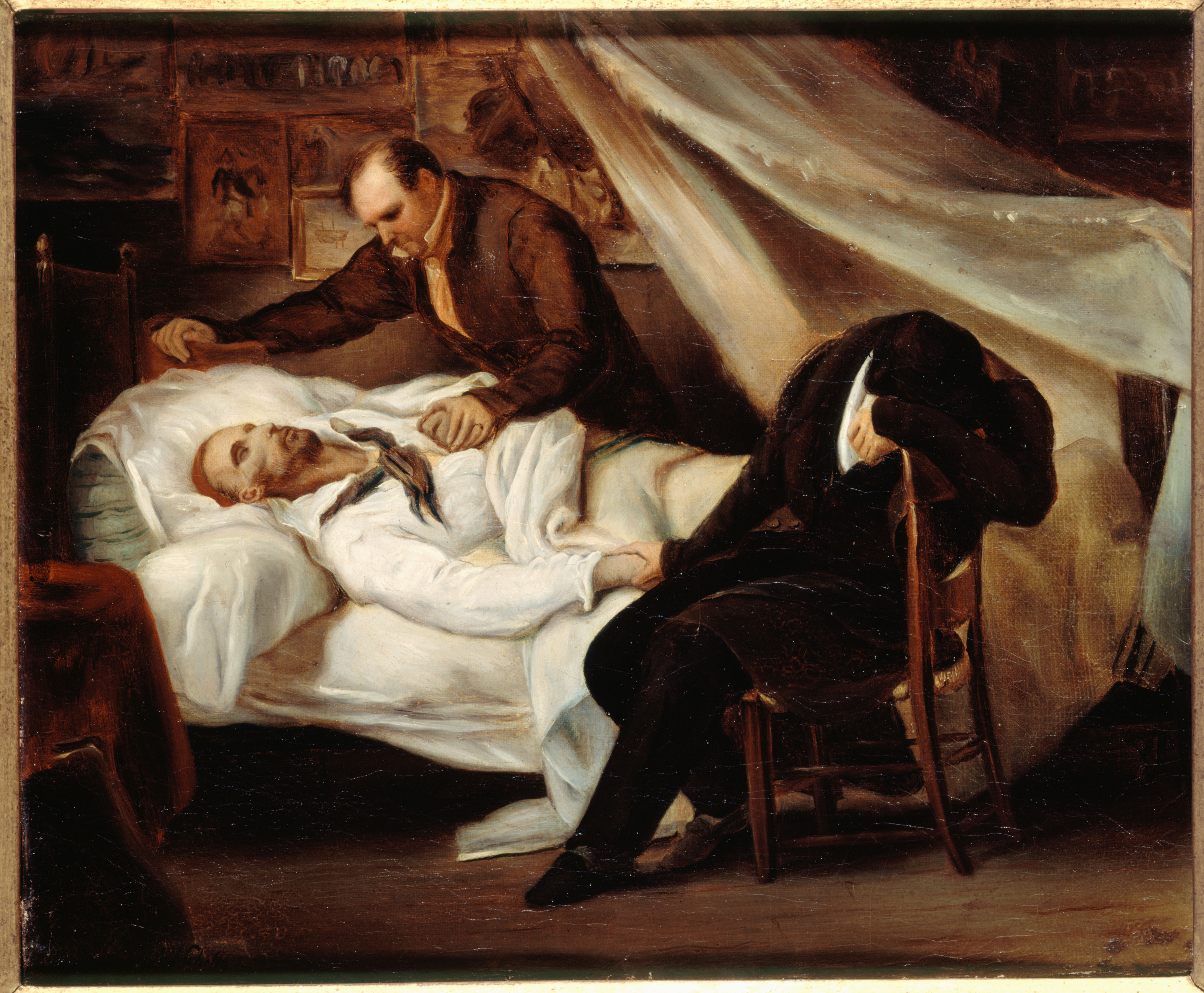 Ary Scheffer, La Mort de Géricault