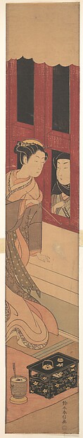 Suzuki Harunobu, The Man Outside