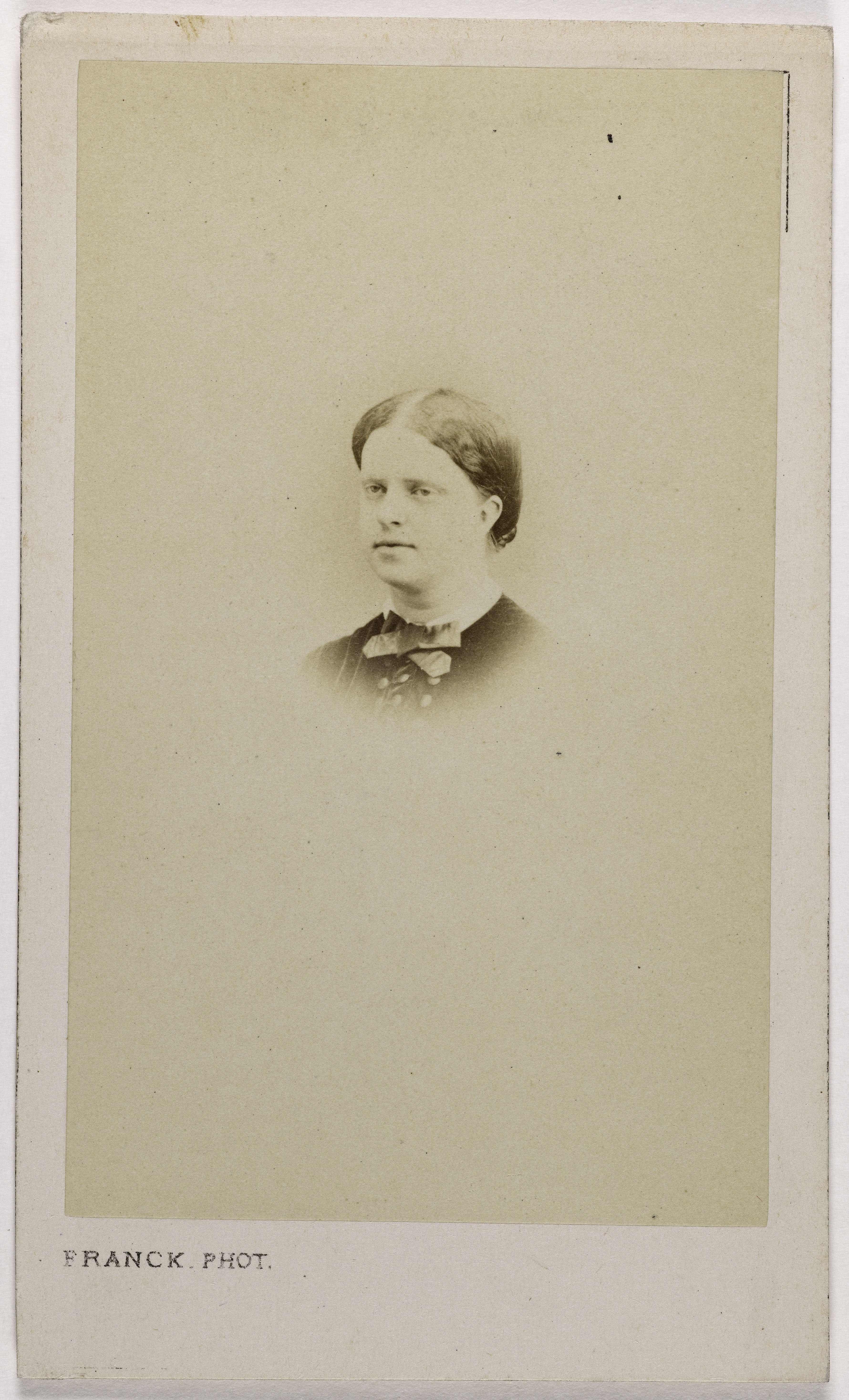 Franck, Portrait de la Princesse de Bonaparte (née Clothilde de Savoie) (1843-1911), (femme du Prince Napoléon)
