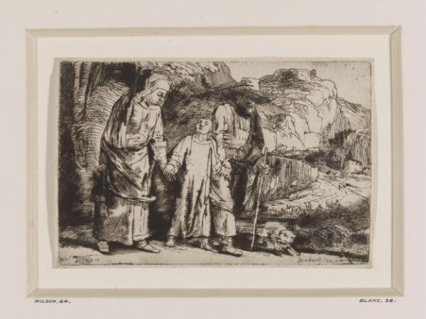 Rembrandt van Rijn, Christ returning from the Temple with his parents