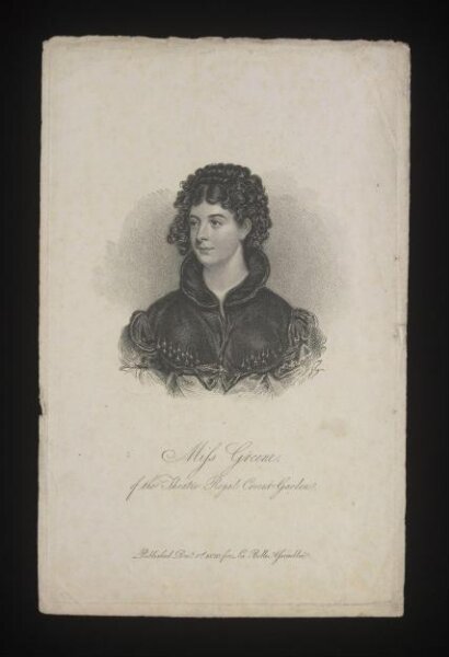 unknown, Miss Greene