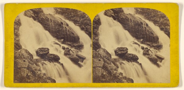 William England, Cascade dans la Vallee de Lauterbrunnen. Suisse.