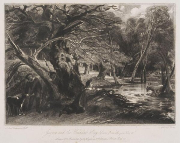 Constable, John RA, Jaques and the Wounded Stag