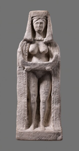 Unknown, Imitation of a Statuette of a Goddess Holding a Boat